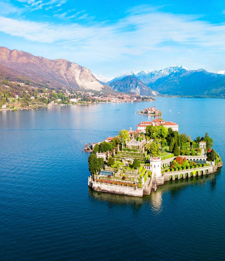Seeansicht vom Lago Maggiore